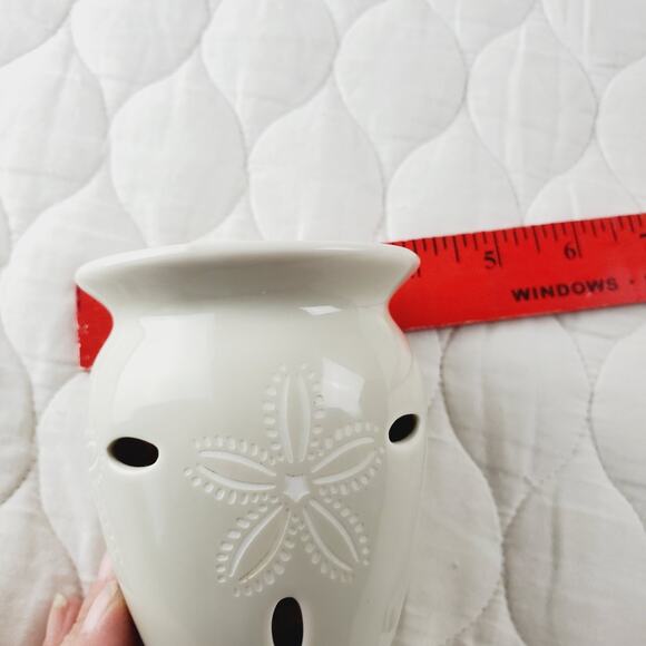 🏖️White SCENTSY Plug-In Sand Dollar Beach House Ocean Wax Warmer Night light ⭐️ - Picture 5 of 6